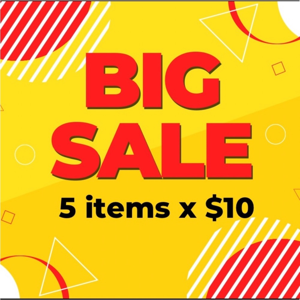 BUNDLE & SAVE ~ 5 for $10 Sale Derails ~ Pleas Read ⬇️